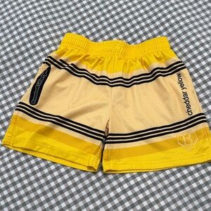 Baseball Lifestyle Cheddar Yellow Kids Shorts